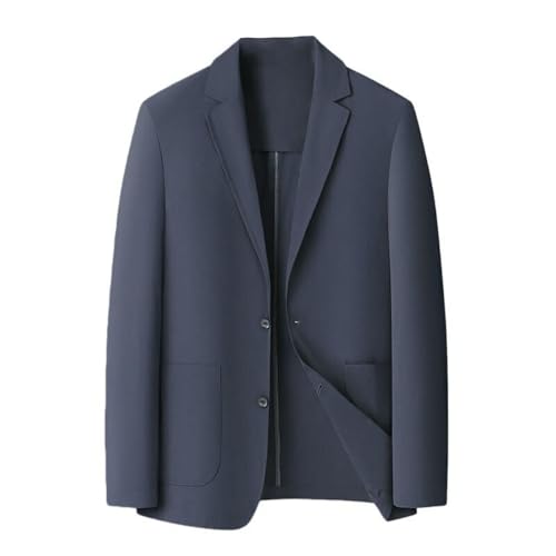 Blazer en soie glacée pour homme veste légère et respirante de mi-saison