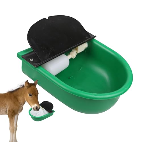 Cuenco de agua automático para vacas, ovejas, suministros de riego de caballos, cuenco de agua potable automático para vaca, ganado, caballos