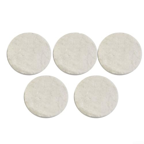 Fibras de silicato de magnesio y calcio blanco de 1/2/3/5 piezas para chimeneas, hornos de chimenea y quemador de gel (5 piezas)