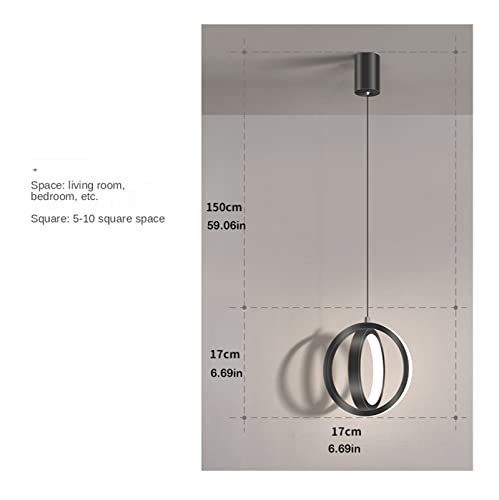 Lustre moderne nordic pour une ambiance chambre chaleureuse - 5