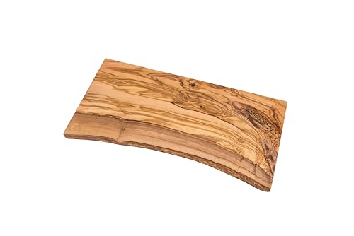 Tabla de Cortar Rústica de Madera de Olivo miniatura 2