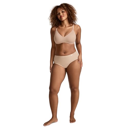 Image of Jockey Women's Underwear Plus Size 100% Cotton Elance Hipster - 6 Pack