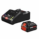 BOSCH GXS18V-19N16 18V Starter Kit with (1) CORE18V® 6 Ah High Power Battery and (1) 18V 16 Amp Battery Turbo Charger