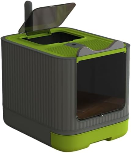 KOKUMON特大猫トイレ 飛沫防止猫トイレ 自動猫トイレ 完全密閉型飛沫防止 ペット用品