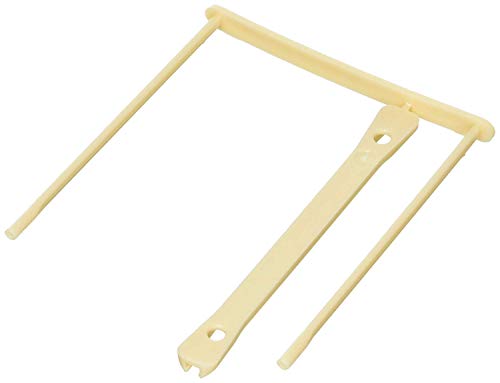 Relieurs d'archives en plastique beige Fast lot de 100 pour documents standards