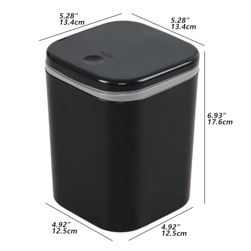 Mini Caneca de Escritorio 0.5 Galones Negra miniatura 5