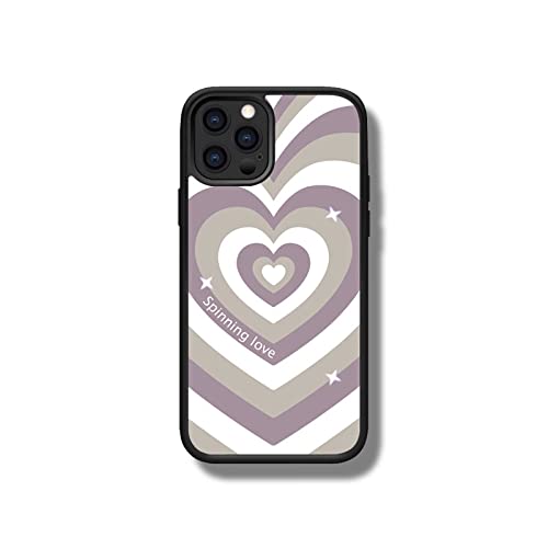 Coque iPhone SE cœur en silicone souple pour éviter les chutes et rayures