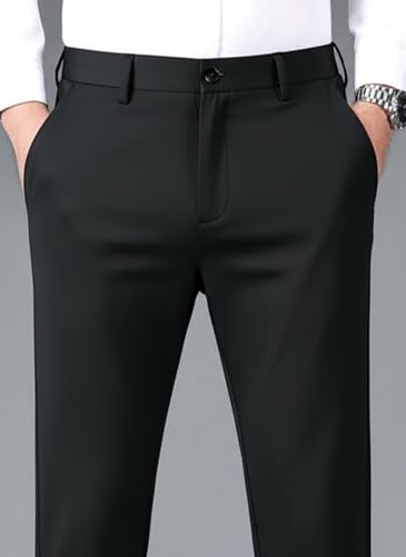 Image of Mans Formal Pant| Stretchable Formal Pant Trousers| Comfortable Office & Casual Pants for Men || Classic Flat Front Casual Pant | Mens Formal Pant