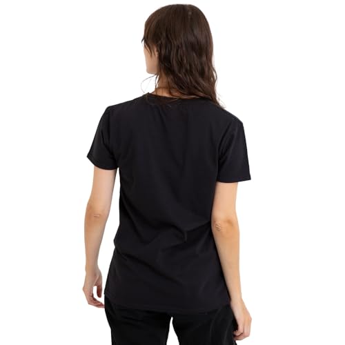 T-shirt Mulan Disney l'esprit de la guerrière en coton noir