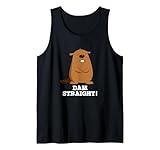 Photo Gallery dam straight funny beaver pun canotta Photo Gallery dam straight funny beaver pun canotta