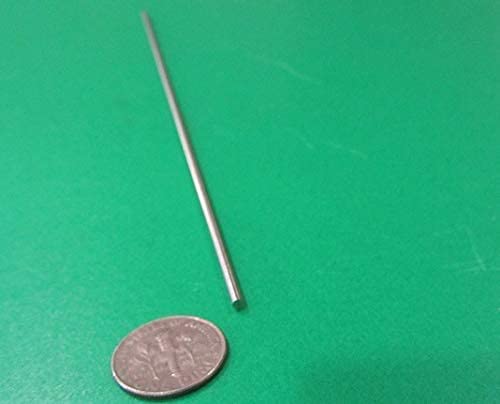 17-4 PH Stainless Steel Hardened Shaft .078" Diameter x 6" Long 2 pcs