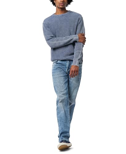 Buffalo David Bitton Men's Textured Crew Knit Washy Sweater4