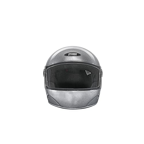 Image of Studds Chrome SUPER Full Face Helmet (Silver Grey, L)