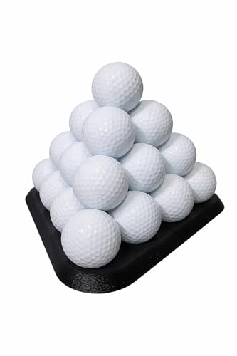 Pyramid Golf Ball Holder Organizer for 14 Balls Golf Ball
