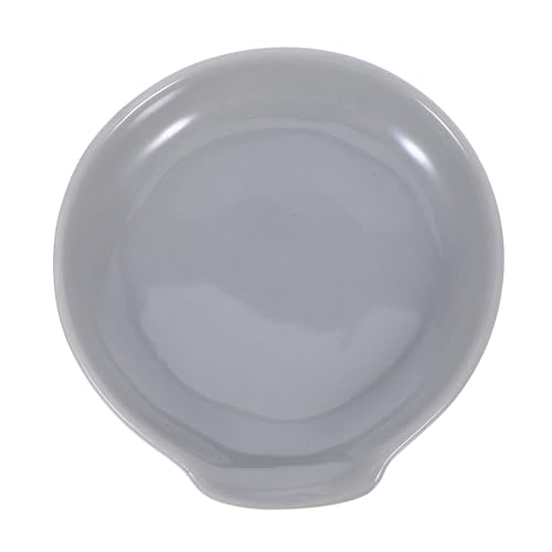 COLLBATH Portautensili in Ceramica Poggiamestolo Supporto Per Cucchiaio Da Zuppa Piano Cottura Cucina Tavolo Pranzo Funzione Antiscivolo