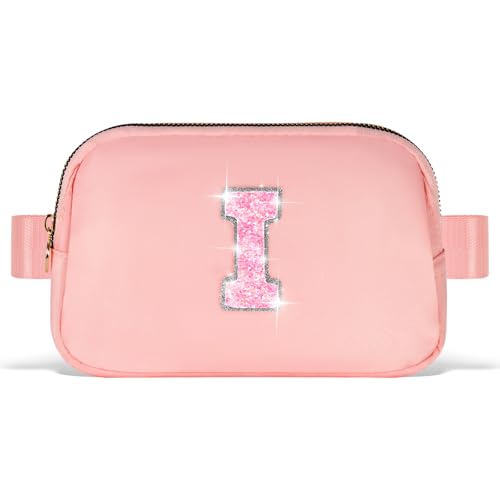 Image of Uygafly Gift for Teen Girls Kids Daughter Her - Birthday Gifts for 3 4 5 6 7 8 9 10 11 12 13 Year Old Girls,Fanny Pack Crossbody Bag Purse Belt Bag Cute Trendy Stuff | Peach,I
