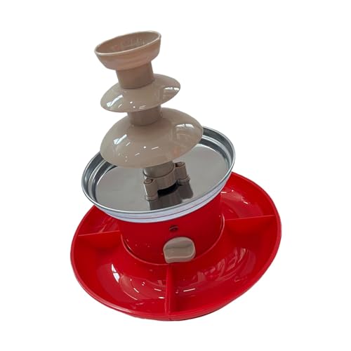 RMWHGDUL de 3 Niveles con Bandeja para Servir, Adaptador de Corriente Europeo, Cuenco Calentado de Acero Inoxidable de 220V, Práctico