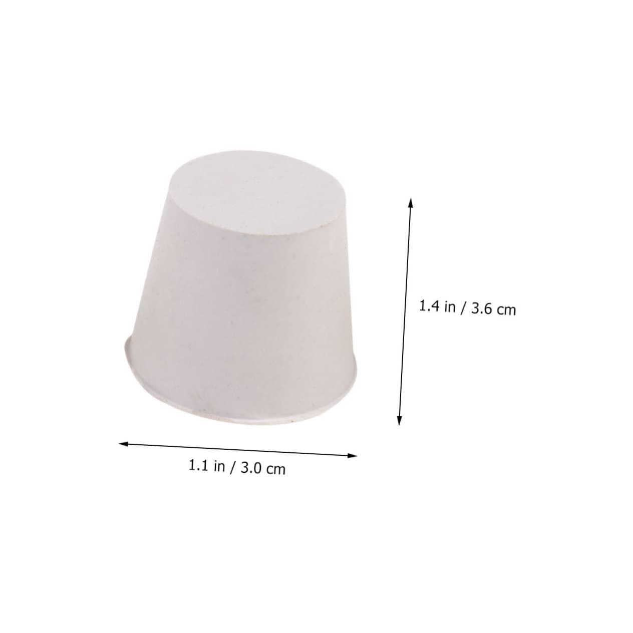 Cabilock 20 Pack of Rubber Plug Stoppers Airtight Stopper Plugs Waterproof Heat Resistant for Bottles Fermenters