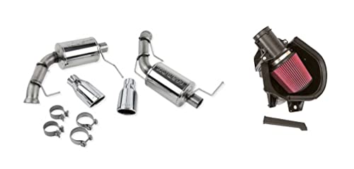 2011-2014 Mustang GT 5.0 Roush Cold Air Intake & Axle Back Muffler Exhaust Combo Kit