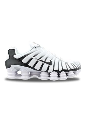 White / Pure Platinum / Black Nike Shox TL