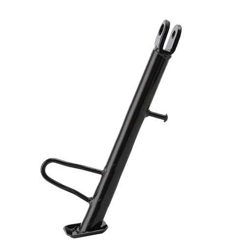 Image of Mokuo Dirt Bike Stand,Motorcycle Kickstand, Scooter Mopeds Side Stand in Iron Material Compatible with Most Dirt Pit Bike Scooter Mini Bike, Height of 21cm Above Ground