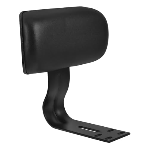 AKOOSY Schienale Per Sella Moto Imbottitura Schienale Passeggero Materiale Similpelle Acciaio Robusto Cuscino Posteriore Antiscivolo Facile Installazione Adatto Motociclette Biciclette El