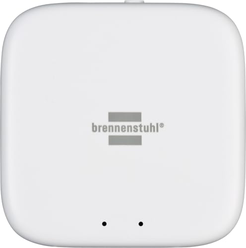 Brennenstuhl Connect Zigbee Gateway GWY CZ 01 (Zigbee Bridge für die Steuerung von Zigbee Smart Home Geräten von Brennenstuhl) Weiß