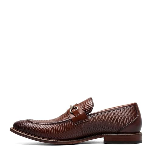 Stacy Adams Men's Madsen Moc Toe Bit Slip on Loafer4