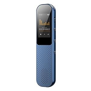 CCHKFEI 32 GB Digitale Voice Recorder, 3072 Kbps Kleine Professionele Sound Dictafoon met MP3-speler voor lezingen…