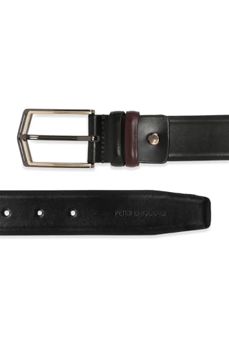 Image of Peter England Men's Leather Everyday Formal Belt