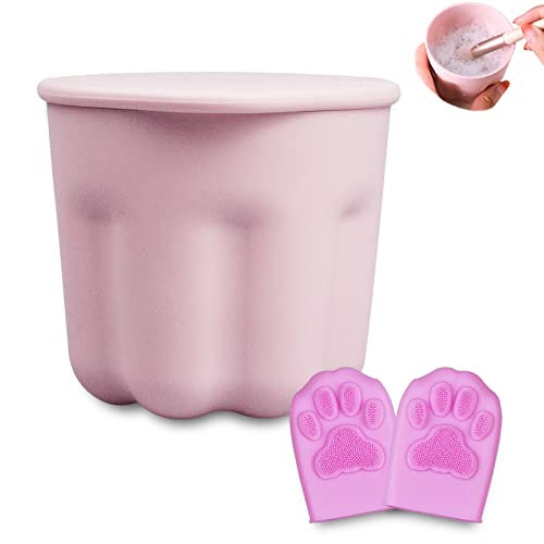 Make up Pinsel Reinigungspads und Silikon Gesichtswasch Massagezubehör Cover