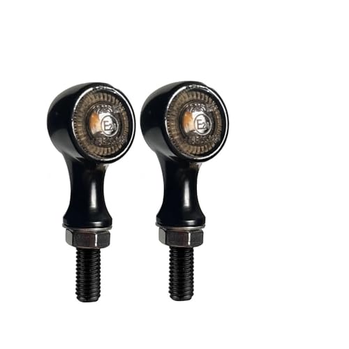 Clignotant LED moto aluminium 8mm pour signalisation arrière