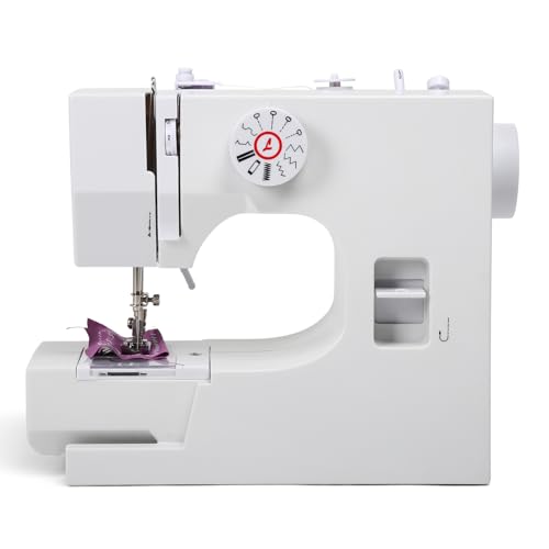 LetCart Máquina de Coser 825A Eléctrica Portátil Con Pedal Para Principiantes y Entusiastas del Bricolaje