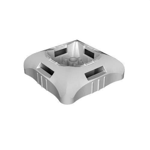 Unex 25501-3 - Base para clavo u63x gris ral7035