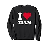 Photo Gallery cuore rosso amo tian felpa Photo Gallery cuore rosso amo tian felpa