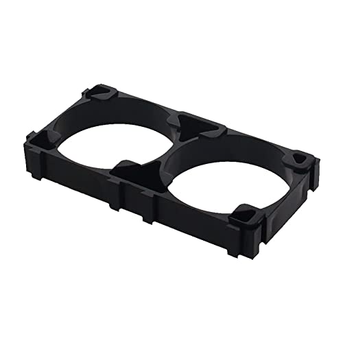 Jutagoss 32650 Battery Holder,50 Pcs Double 32650 Battery Pack Bracket,32.4mm/1.28 inch Hole Dia for DIY Fixed Battery