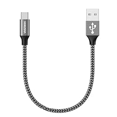 Cavo USB C [30CM] Cavo USB Type-C Ricarica Rapida Nylon Cavo Tipo C per Samsung Galaxy S23 S22 S21 S20 S10 A71 A51 Huawei P50,Mate 40,MateBook,Xiaomi,OnePlus 9,Google Pixel 5,Realme