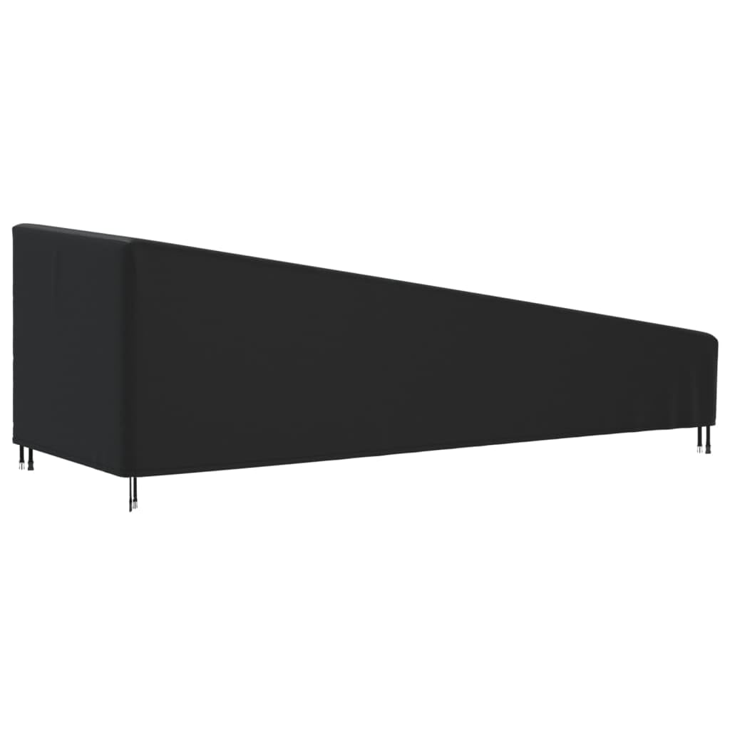 Home Garden - Copertura per lettino prendisole, 203 x 81 x 25/63 cm, 420D Oxford