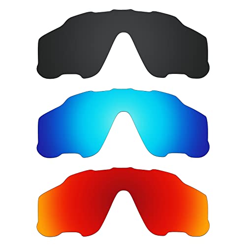 Image of Alphax Polarized Replacement Lenses Fit for Oakley Jaw-breaker OO9290 - Options
