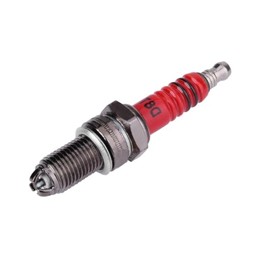 Bougie d'allumage moto D8TC 3 électrodes anti-encrassement