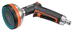 Gardena Premium Multi Sprayer: Garden Sprayer for Watering and Cleaning, Five Spray Patterns, Filter, Lock, Robust, Frost Protection (18317-20)