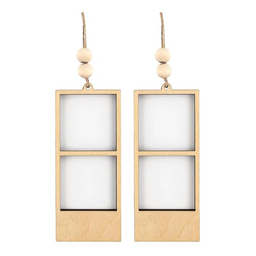 Merishopp 2 Pieces Mini Picture Frame Picture Holder for Office Wedding Party Birthday 11.5X4.7X0.8Cm | Frames | Home Dacor