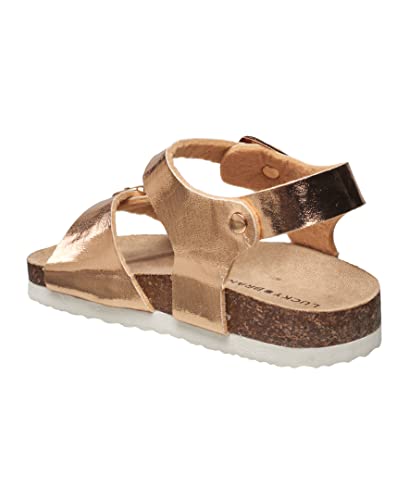 Image of Lucky Brand Unisex-Child Kids' Blanc 2 Strap Sandals Little Kid /Toddler