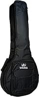 Deluxe Tenor Mandola bag External pockets - zip and velcro fastened Adjustable backstraps and handle Soft padding and red plush interior Approx Internal Dimensions:; Length: 76cm; Depth: 9cm;Diameter: 30cm
