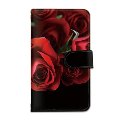 seventwo AQUOS R �݊��i �P�[�X SH-03J/SHV39/605SH/604SH �K�� �蒠�^ �X�}�z�P�[�X �A�N�I�X �A�[�� PU���U�[ �K�N �ԕ� A.���b�h flower428