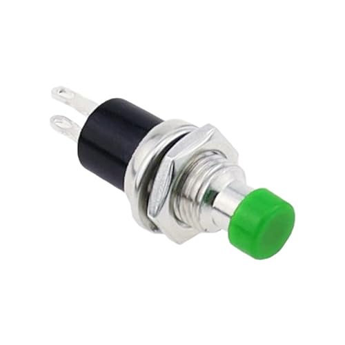 Interrupteur bouton-poussoir PBS-110 7mm vert pour micro-circuit et modélisme - 2
