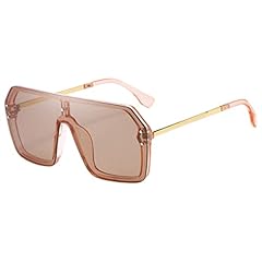 Pink Frame Transparent Brown Lens