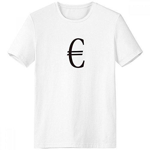 T-shirt blanc euro pour le sport et les sorties estivales