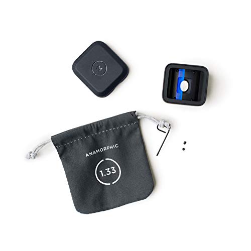 Moment 1.33x Anamorphic Mobile Lens – Capture True Cinematic Aspect Ratio, Gold or Blue Flare [Blue Flare, M-Series]