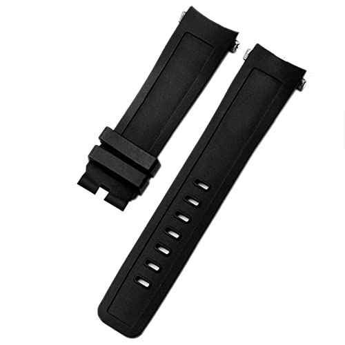 Bracelet montre caoutchouc IWC Aquatimer IW376705 376710 silicone souple 22mm